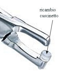 LANCER PINZA TOGLI BANDE/ATTACCHI RIC.CUSCINETTO 4,6MM. L-626-134T X3