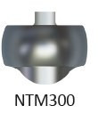 MATRICI NITIN METALLO FULL CURVE C/ESTENSIONE SUBGENG.NTM300 X25