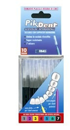 SCOVOLINI PIKDENT FIMO X10 NERO - Dental Trey
