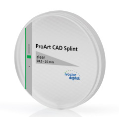 DISCHI PROART CAD SPLINT CLEAR 98.5 MM.20 X1