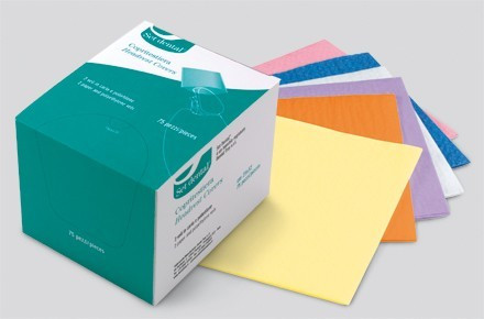 COPRITESTIERA SET DENTAL BLU 25X32CM. 2 VELI X75