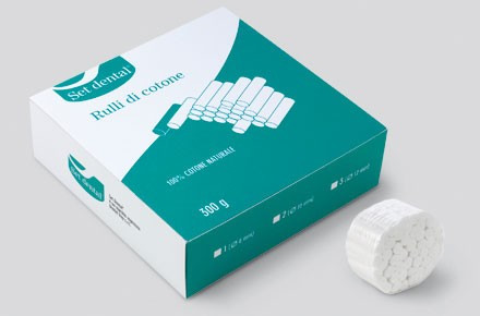 RULLI COTONE SET DENTAL N.3 X300GR.