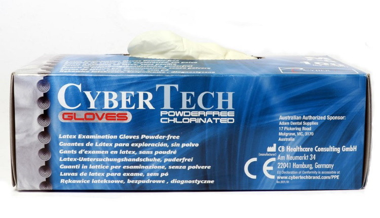 GUANTI CYBERTECH LATTICE S/POLV. CL XS X100