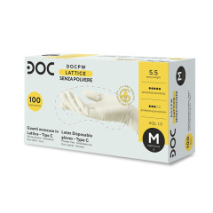GUANTI DOC SENZA POLVERE SMALL X100