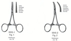 ASA PINZA EMOSTATICA 0515-2 CURVA