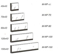 NEGATOSCOPIO CABLAS M-NP-41   40X43 CM