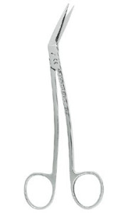 ASA FORBICI 0310-1 LOCKLIN CURVE