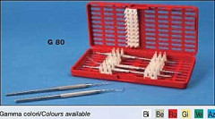 TRAY LARIDENT G80 PLASTICA ROSSO