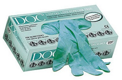 GUANTI DOC VERDI S/POLVERE XS  X100