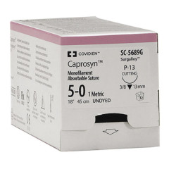 AGHI COVIDIEN SC-5587G 5-0 CAPROSYN X12 - Dental Trey