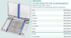 TRAY IMS IME12DIN19 X10 ST.MET.VERD