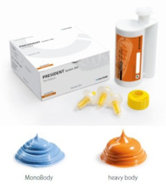 PRESIDENT THE ORIGINAL SYSTEM 360 HEAVY BODY 2 CARTUCCE X380ML. - Dental Trey