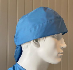 CAPPELLINE PLURITEX BANDANA AZZURRA X10