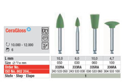 EDENTA 332RA CERAGLOSS CA VERDE X6