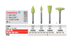 EDENTA 1039RA COMPGLOSS CA LAMELLA VERDE X6