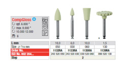 EDENTA 1139RA COMPGLOSS CA LAMELLA VERDE CHIARO X6