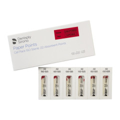 CONI CA STERILI COLOR 25 ROSSI X180