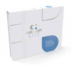 CURASEPT WHITE 38% SIR.4X2,5ML + SIR. BLEACH MASK