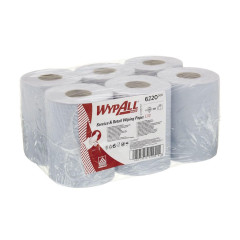 ASCIUGAMANI KIMBERLY ROTOLO X6 6222 WYPALL REACH 430 STRAPPI BIANCHI