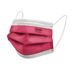 MASCHERINE CHIRURGICHE O2 MED FUCSIA X50