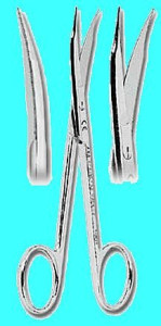 ASA FORBICI 0304-2 GOLDM.FOX CURVE