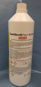 FERRI ALCOLICO DISINFETTANTE 1 LT.