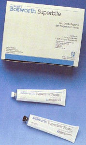 SUPERBITE BOSWORTH REGISTRAT. PASTE