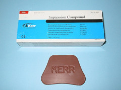 PASTA KERR IMPRESSION COMPOUND PLACCHE X8 ROSSA