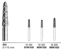 S.S.WHITE 885K-314-20 (M223)X5 FRESE