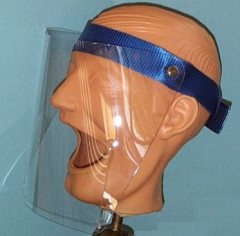 VISIERE MEDICAL CLEAR CRYSTAL LARGE