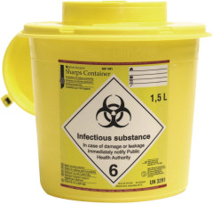 CONTENITORE PER RIFIUTI HS 1,5L X1