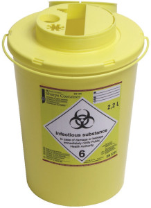 CONTENITORE PER RIFIUTI HS 2,2L X1