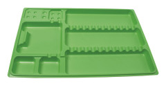 DISPO TRAY HS V. LIME 400 PZ - Dental Trey