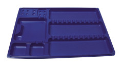 DISPO TRAY HS BLU 400 PZ - Dental Trey