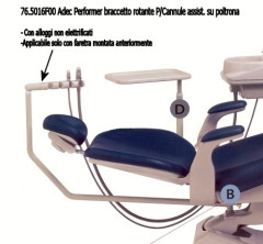 ADEC PERFORMER BRACCETTO ROTANTE P/CANN.ASSIST.SU POLTR. 76.5016F00