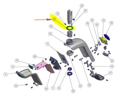ADEC LAMPADA LED RIC.ANELLO IN MET. SU PARTE SUP.TESTA LAMP.28.1951.00