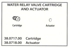 ADEC RIUNITO RIC.VALVOLA ACQUA PER BLOCCO CONTROLLO PERFORM.38.0717.00