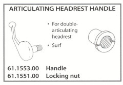 ADEC POLTRONA RIC.MANIGLIA PER POG- GIATESTA DOPPIA ARTIC.61.1553.00