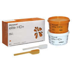 ELITE HD+ PUTTY SOFT REGULAR BARAT. BASE X250ML.+ CATALIZZATORE X250ML. - Dental Trey