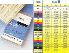 FILES-K KERR 30MM. 15 X6
