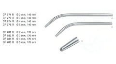 CANNULA AESC. INOX DF 781
