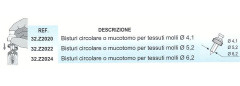 BISTURI MONOUSO OMNIA STER.D.4,1 X5 32.Z2020