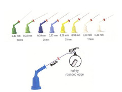 AGHI ULTRADENT NAVITIP 30GA.X25MM BLU X50 1423