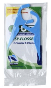 FORCELLA EASYFLOSSER GUM 890 AZZURRA 48 BUSTINE X2