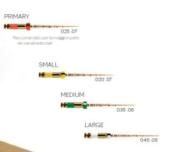 WAVE ONE GOLD FILES MAILL.31MM KIT ASS.STER.X4