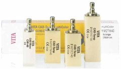 VITA CAD-TEMP MULTICOLOR CTM-85/40 3M2T PER CEREC C/INLAB X1