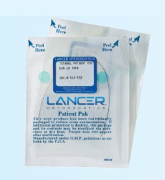 ARCHI LANCER TITANIO SUPERELAS.FULL TONDA .016 INF.MONOPAZ.X10  517-516