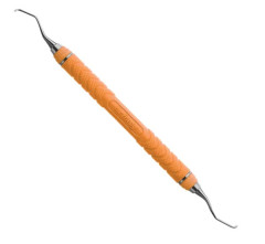 H.F. CURETTE SAS 11/12RC MAN.8C MF RESINA RIGIDA E2 ARANCIONE - Dental Trey