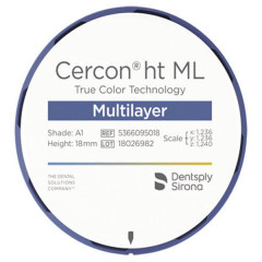 DISCHI DENTSPLY CERCON HT ML A3 98X14MM