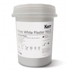 SNOW WHITE PLASTER N.2 KERR 4KG